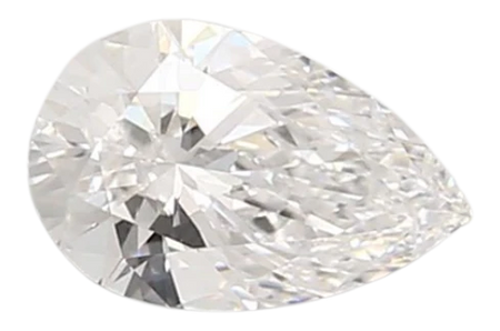 0.95 Carat D VVS2 Pear Lab Diamond