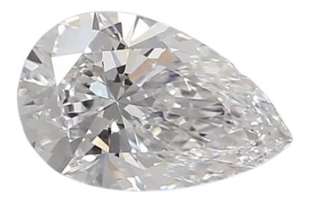 0.95 Carat D VVS2 Pear Lab Diamond