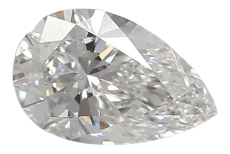 0.95 Carat E VVS2 Pear Lab Diamond