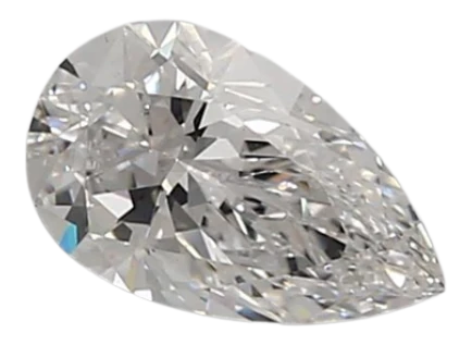 0.96 Carat E VS1 Pear Lab Diamond