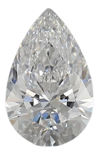 0.96 Carat E VS1 Pear Lab Diamond