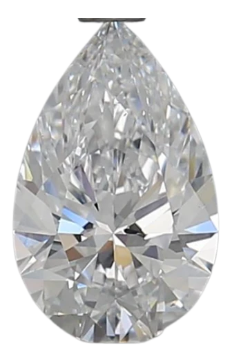 0.96 Carat D VS2 Pear Lab Diamond
