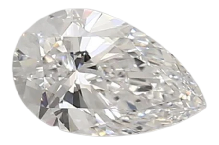 0.96 Carat D VVS2 Pear Lab Diamond