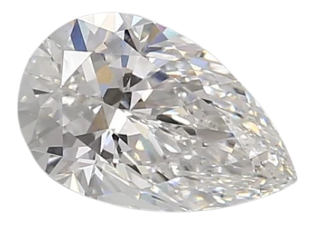 0.96 Carat D VVS2 Pear Lab Diamond