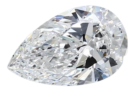 0.96 Carat E VVS2 Pear Lab Diamond
