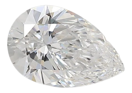 0.97 Carat D VS1 Pear Lab Diamond