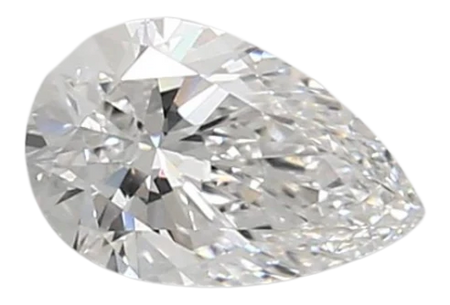 0.97 Carat E VVS2 Pear Lab Diamond