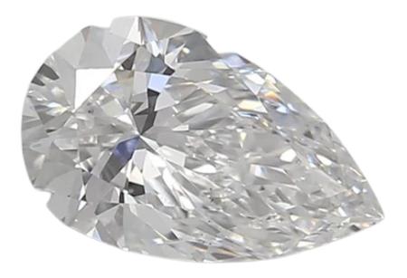 0.98 Carat D VS2 Pear Lab Diamond
