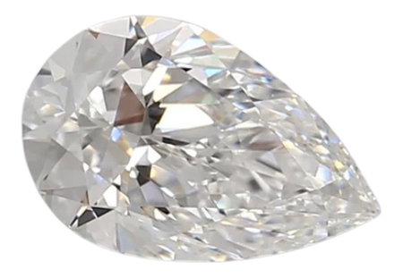 0.99 Carat E VVS1 Pear Lab Diamond