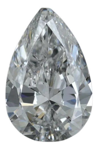1.0 Carat E SI1 Pear Lab Diamond