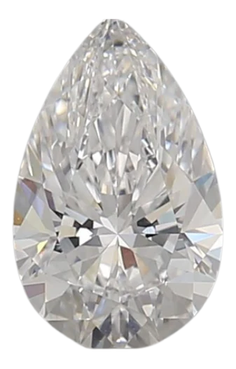 1.0 Carat D VS1 Pear Lab Diamond