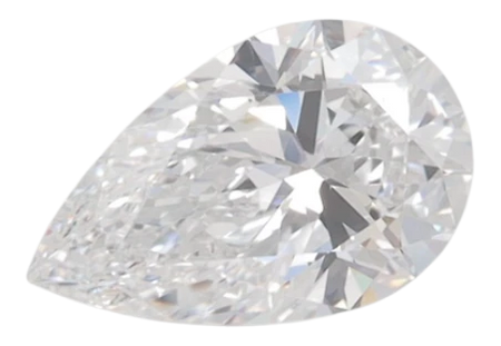 1.01 Carat D VS1 Pear Lab Diamond
