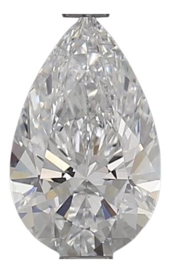 1.01 Carat D VS2 Pear Lab Diamond