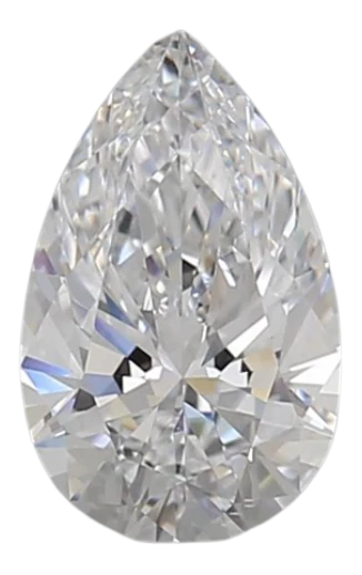 1.01 Carat D VS2 Pear Lab Diamond