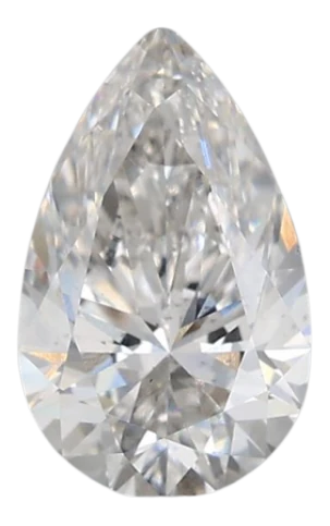 1.02 Carat F VS2 Pear Lab Diamond