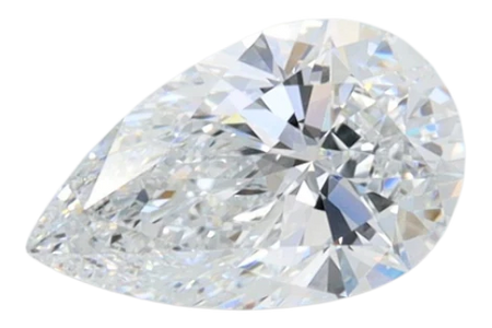 1.04 Carat E VVS2 Pear Lab Diamond