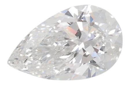 1.05 Carat E VVS2 Pear Lab Diamond