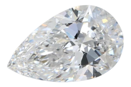 1.06 Carat D VS2 Pear Lab Diamond