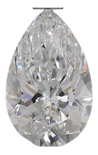1.08 Carat D SI1 Pear Lab Diamond