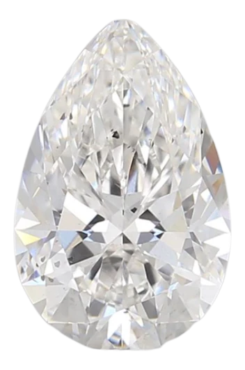 1.09 Carat F SI1 Pear Lab Diamond