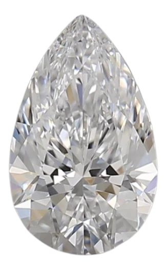 1.1 Carat E VVS2 Pear Lab Diamond