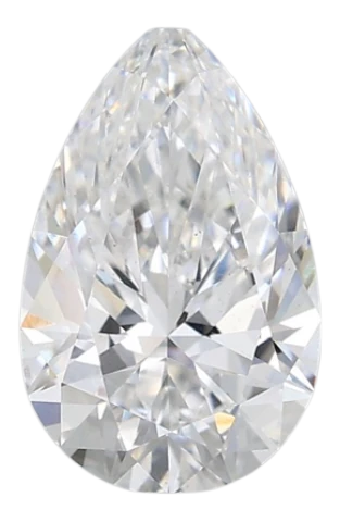 1.11 Carat E VS2 Pear Lab Diamond