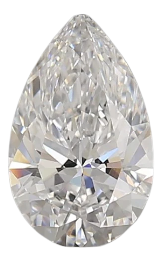 1.11 Carat D VVS1 Pear Lab Diamond