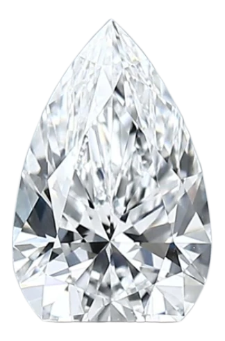 1.14 Carat D VVS2 Pear Lab Diamond