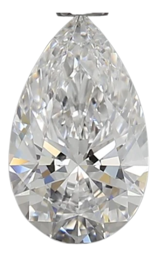 1.19 Carat D VVS1 Pear Lab Diamond