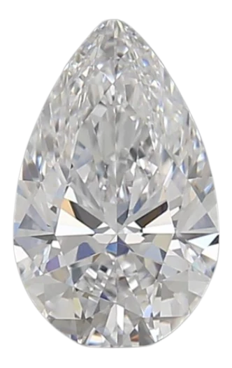 1.2 Carat D VVS1 Pear Lab Diamond
