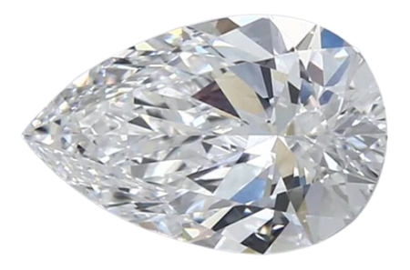 1.43 Carat F VS1 Pear Lab Diamond