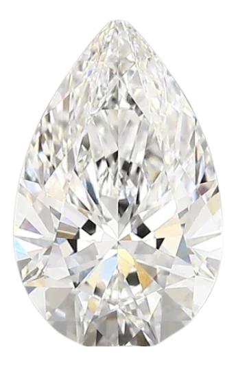 1.55 Carat D VVS1 Pear Lab Diamond