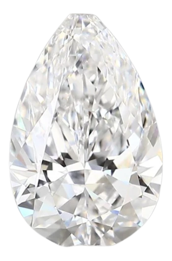 1.56 Carat D VVS1 Pear Lab Diamond