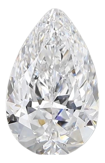 1.58 Carat D VVS1 Pear Lab Diamond