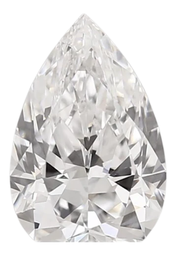 1.63 Carat D VVS1 Pear Lab Diamond