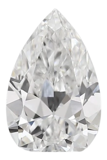 1.64 Carat D VVS1 Pear Lab Diamond