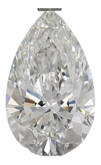 1.81 Carat F VVS1 Pear Lab Diamond