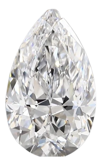 1.9 Carat D VS1 Pear Lab Diamond