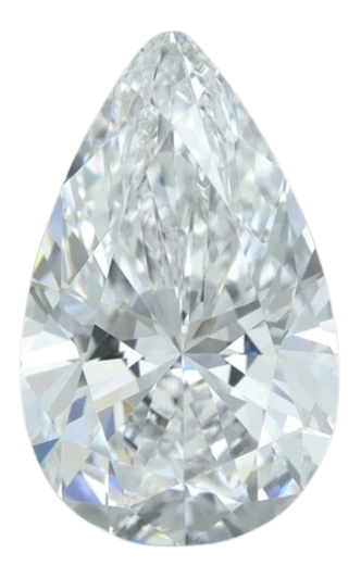 2.01 Carat D VVS2 Pear Lab Diamond