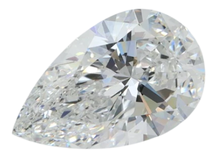 2.05 Carat E VVS2 Pear Lab Diamond