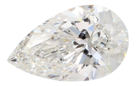 2.06 Carat E VVS2 Pear Lab Diamond