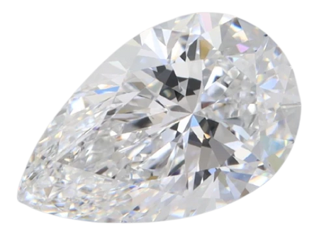 2.09 Carat D VS1 Pear Lab Diamond