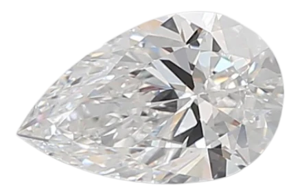 2.09 Carat D VVS2 Pear Lab Diamond