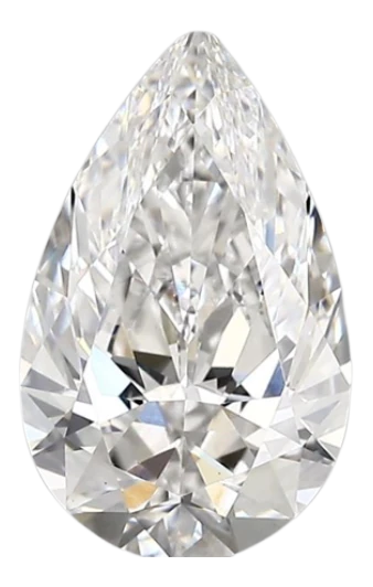 2.18 Carat D VVS2 Pear Lab Diamond