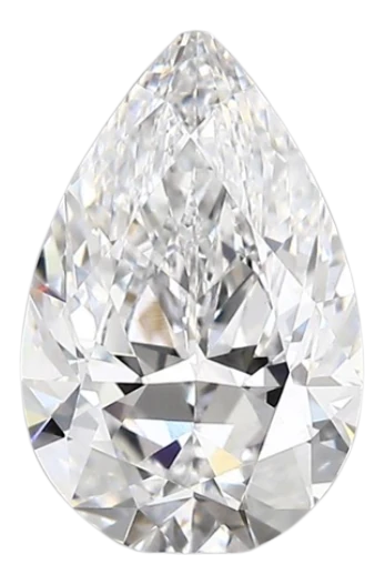 2.18 Carat D VVS2 Pear Lab Diamond