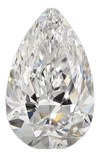 2.19 Carat D VVS2 Pear Lab Diamond