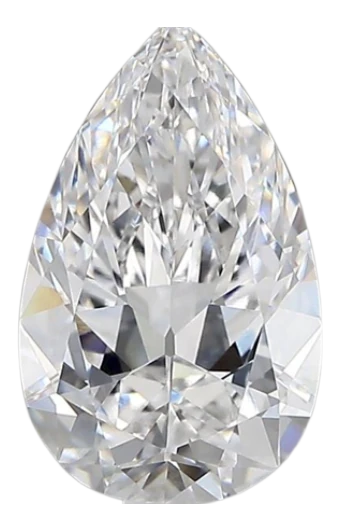 2.19 Carat D VVS2 Pear Lab Diamond