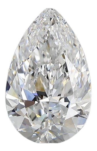 2.33 Carat D VVS2 Pear Lab Diamond