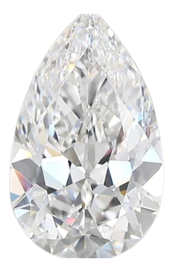 2.33 Carat D VVS2 Pear Lab Diamond