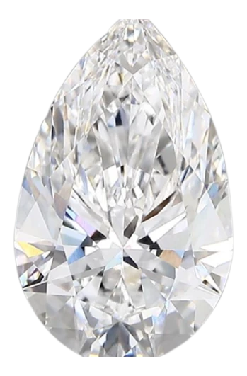 2.33 Carat D VVS2 Pear Lab Diamond